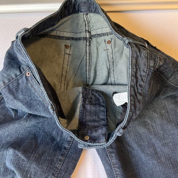 X2 Denim Laboratory Women Jeans size 8 Low Rise Straight Leg Stretch Boot Cut - Picture 10 of 11